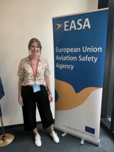 EASA-Workshop - U-Space: Emily Pfister vor Ort in Köln