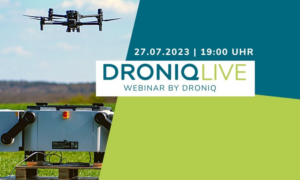 DRONIQlive | Webinar: BVLOS mit dem DJI Dock: Herausforderungen für die erste europäische Betriebsgenehmigung