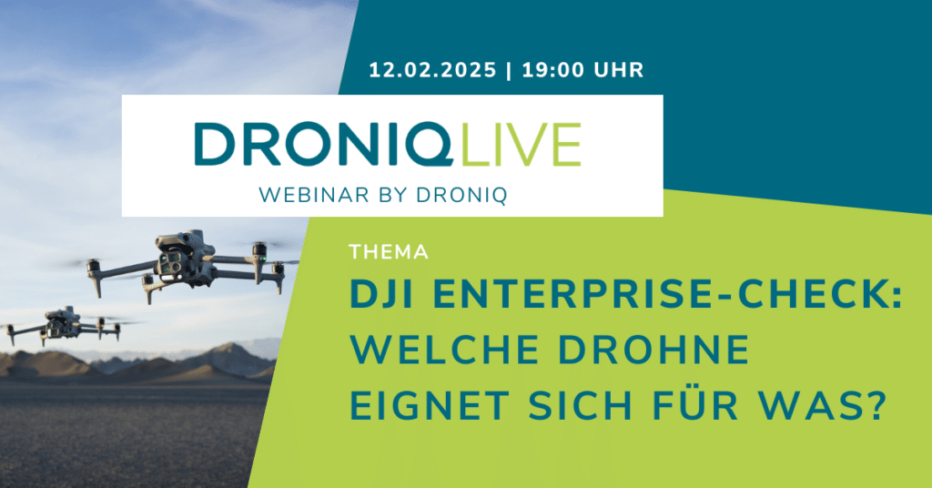 DRONIQlive | DJI Enterprise-Check