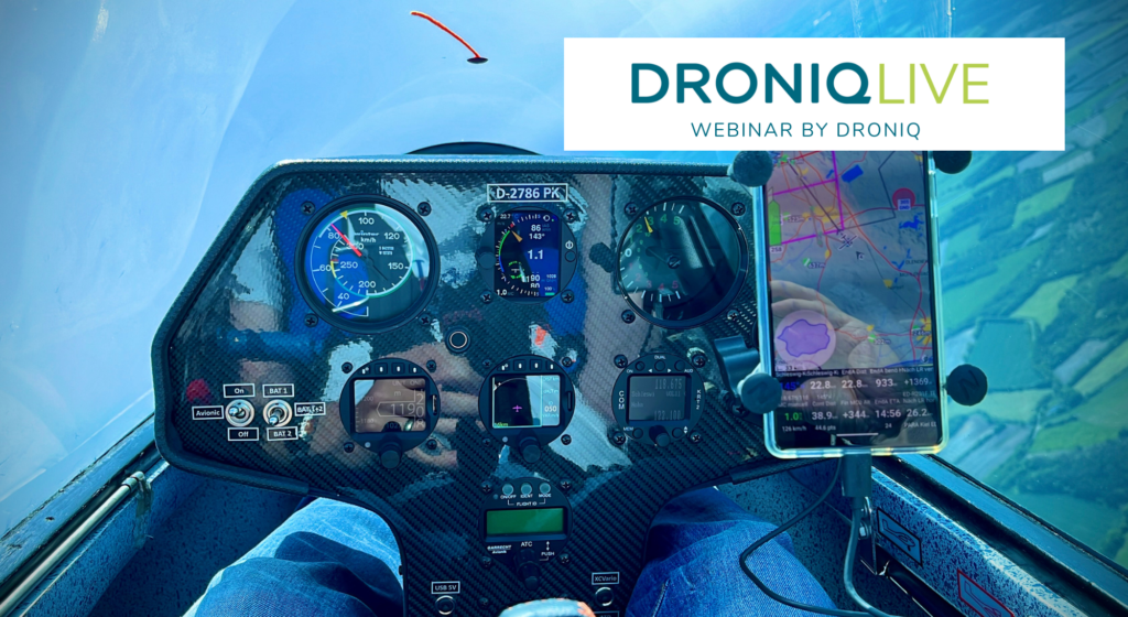 DRONIQlive recording | iConspicuity for general aviation