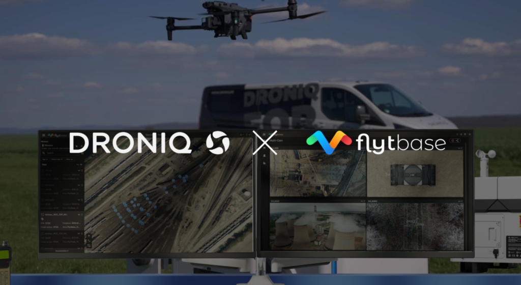 Droniq press release: Cloud-based solution with live streaming and extended functions