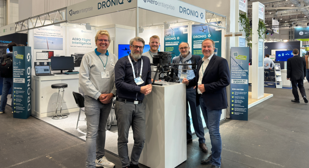 Droniq auf der WindEnergy 2024 in Hamburg