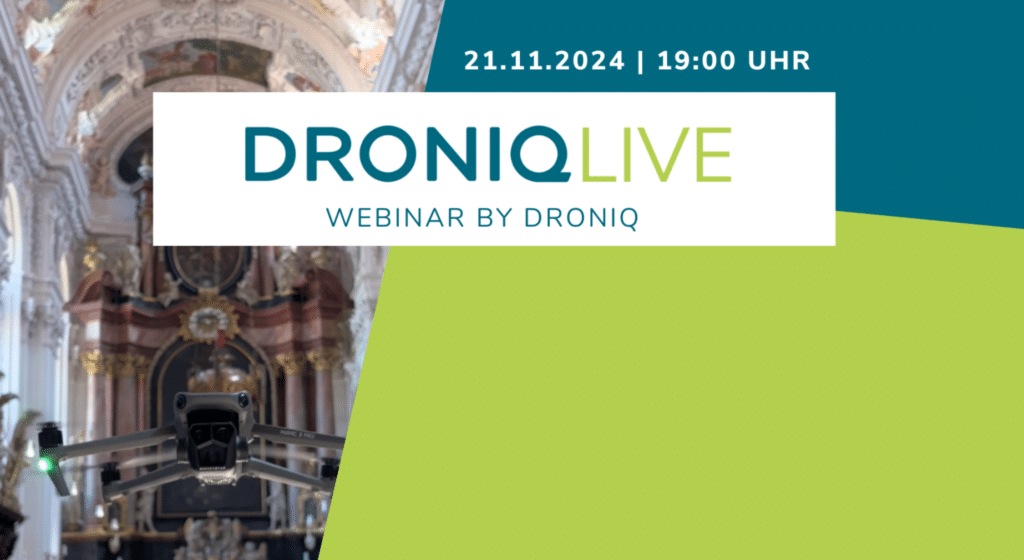 DRONIQlive | Denkmalschutz per Drohne | 21.11.2024 um 19h