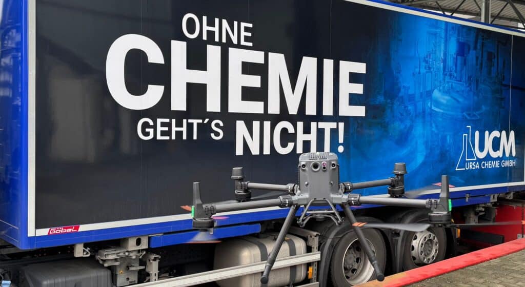 Chemieproben sicher per Drohne transportieren