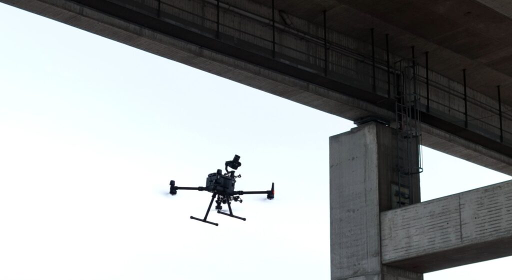 Bauwerksbefliegung per Drohne