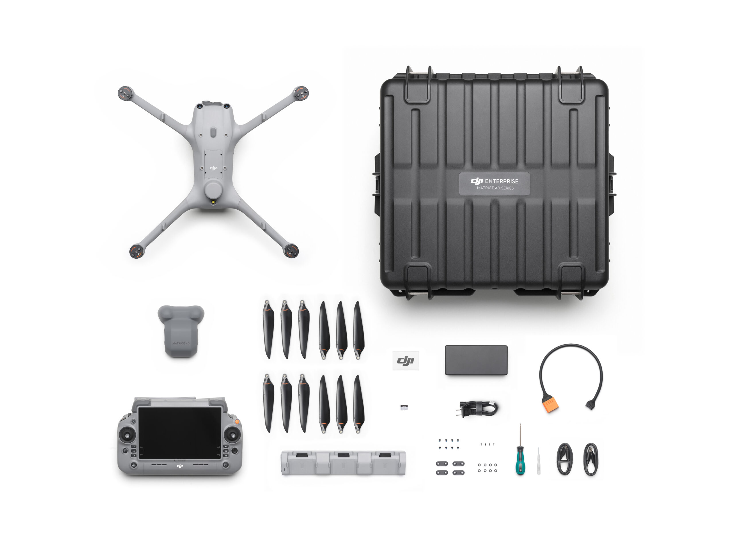 DJI Matrice 4TD Standalone bietet fortschrittliche Kameratechnologie, Infrarot-Wärmebild, NIR-Zusatzbeleuchtung. Ideal für Infrastrukturinspektionen & Notfalleinsätze.