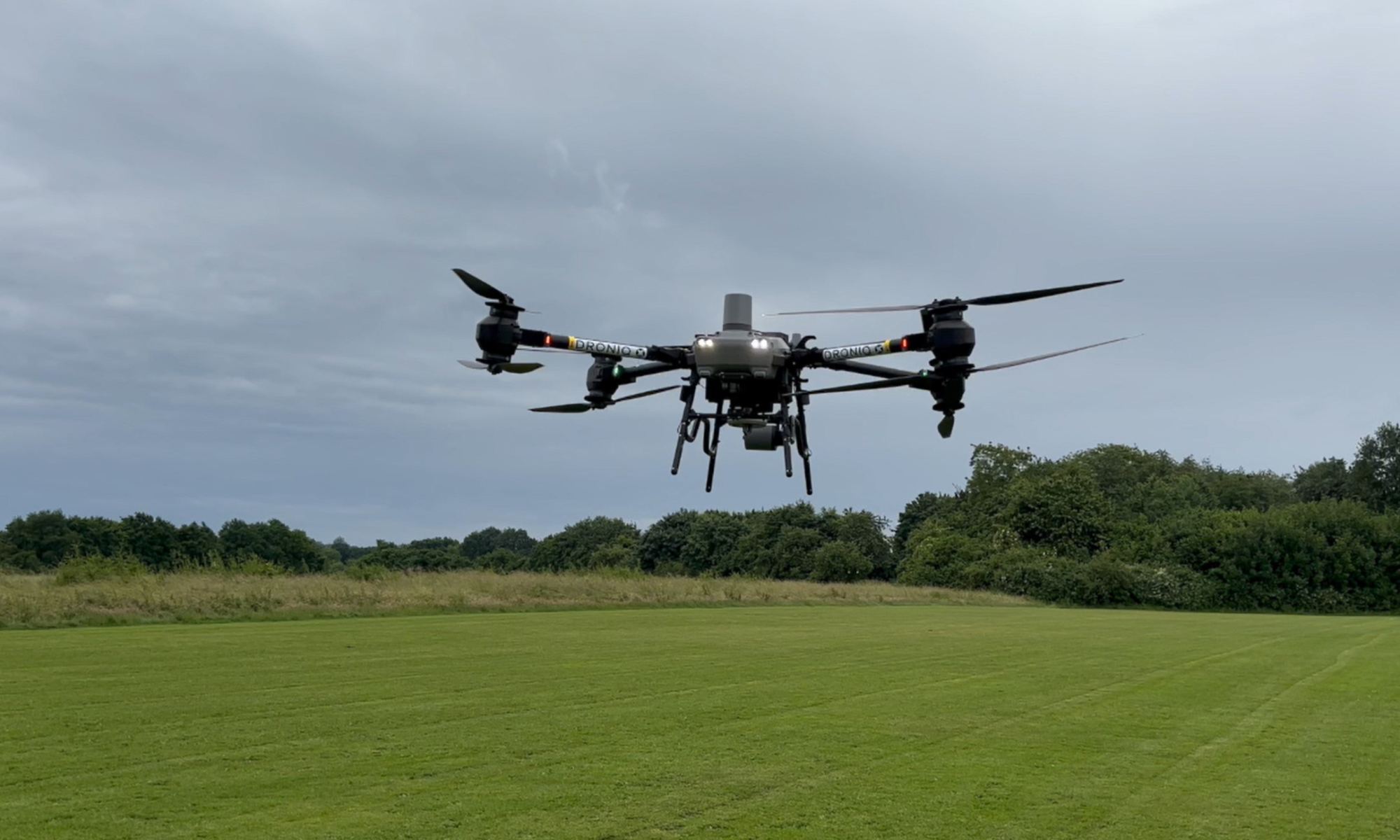 DJI FlyCart-Test mit Feuerwehr Partenkirchen