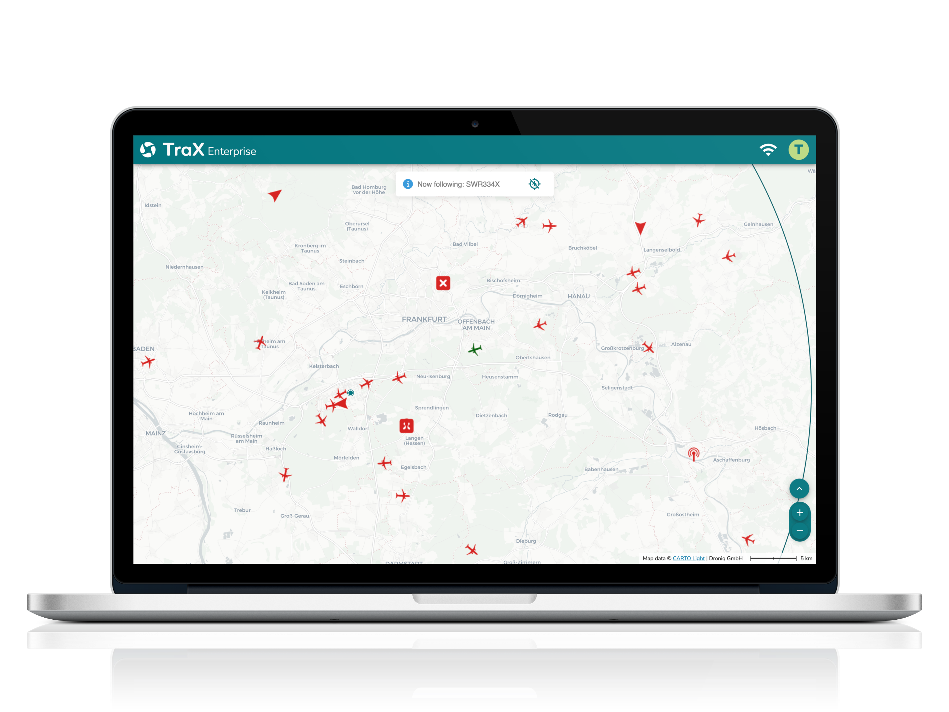 Mit der Web-App TraX Enterprise steuern Behörden und Unternehmen selbst komplexe Drohneneinsätze sicher und effizient. Ob parallele BVLOS-Flüge, großflächige Inspektionen oder die Einhaltung von Geozonen und Betriebsregularien – TraX Enterprise bietet maßgeschneiderte Lösungen für höchste Anforderungen.
