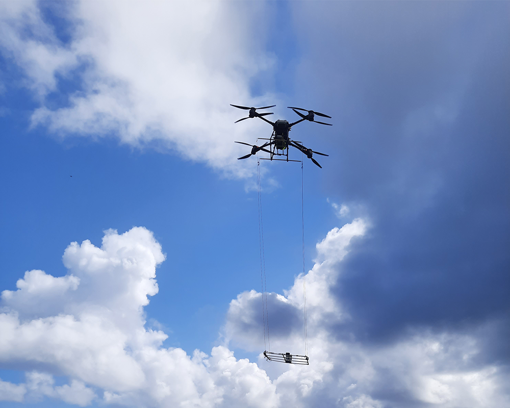 DJI FlyCart deployment in the Caribbean