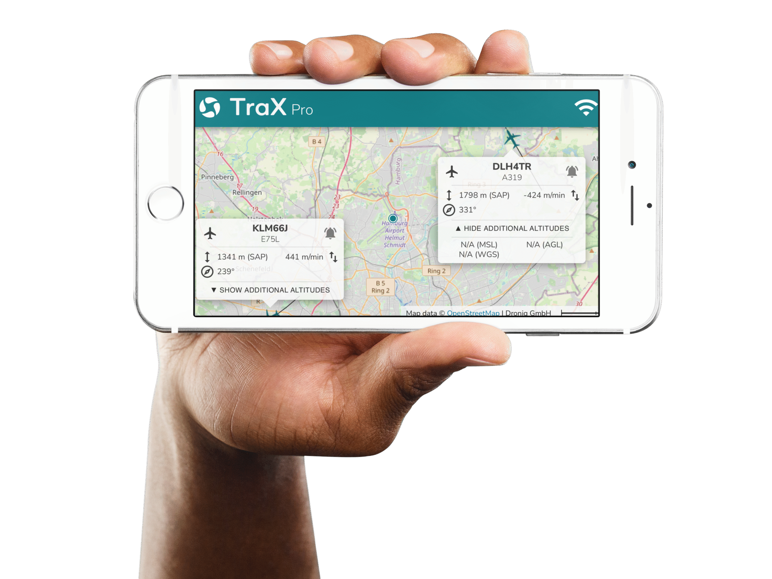 Mit der Web-App TraX Pro meistern Einsatzkräfte anspruchsvolle BOS-Szenarien zuverlässig und sicher. Ob Lageaufklärung, Vermisstensuche oder die Koordination mehrerer Drohnenteams in komplexen Einsatzlagen – TraX Pro bietet erweiterte Funktionen für professionelle Drohneneinsätze mit maximaler Übersicht und Sicherheit.