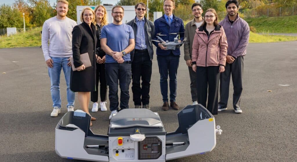 Solarparküberwachung per Drohne