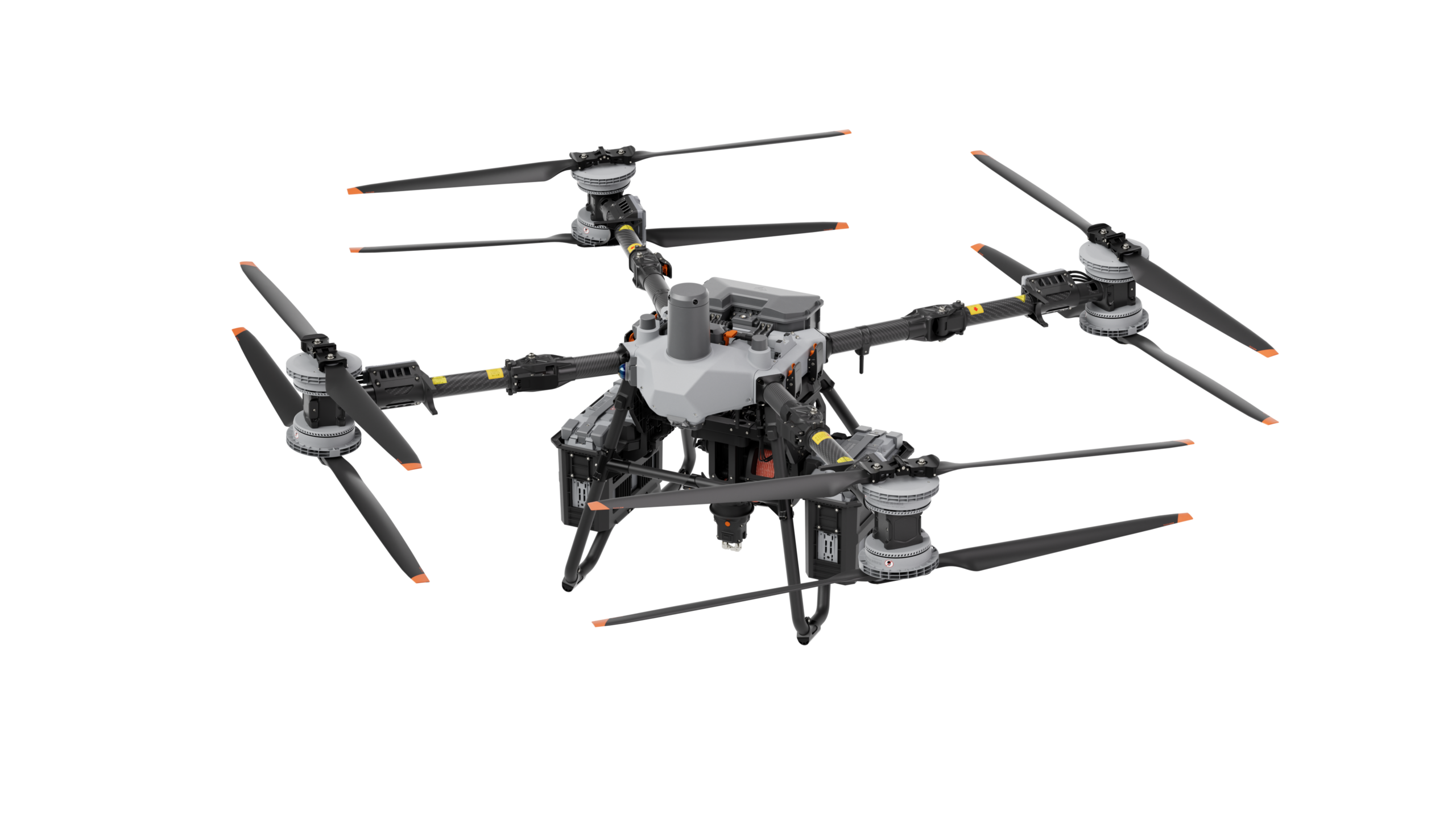DJI FlyCart 100: Heavy-duty transport drone for loads up to 100 kg. Two load systems (winch/hoist), IP55, safety system &amp; DeliveryHub for professional air logistics.