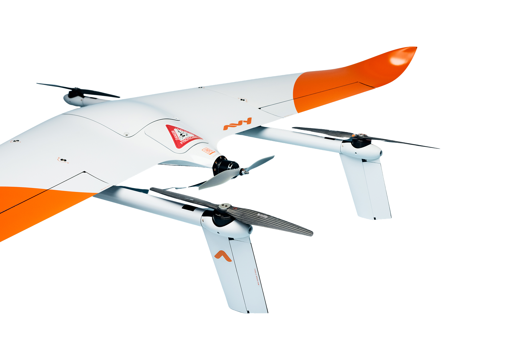 Aera drone, side view