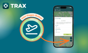 TraX - Jetzt fliegen Button: Mehr Sichtbarkeit für Drohnenpiloten
